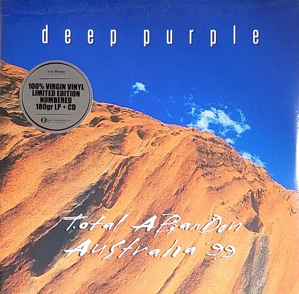 DEEP PURPLE TOTAL ABANDON - AUSTRALIA 99- 180-GRAM VINYL 2-LP + CD SET " NEW " - Image 1 of 2