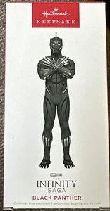 2022 Hallmark Keepsake Ornament Black Panther The Infinity Saga Marvel New - Picture 1 of 3