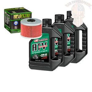Oil Change Kit For 2005 Polaris Predator 500 Maxima ATV Premium 10W-40 - Picture 1 of 1