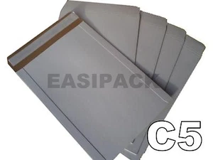 200 x All Board Envelopes A5 Large Letter PIP C5 (239 x 164mm) -WHITE - Imagen 1 de 1