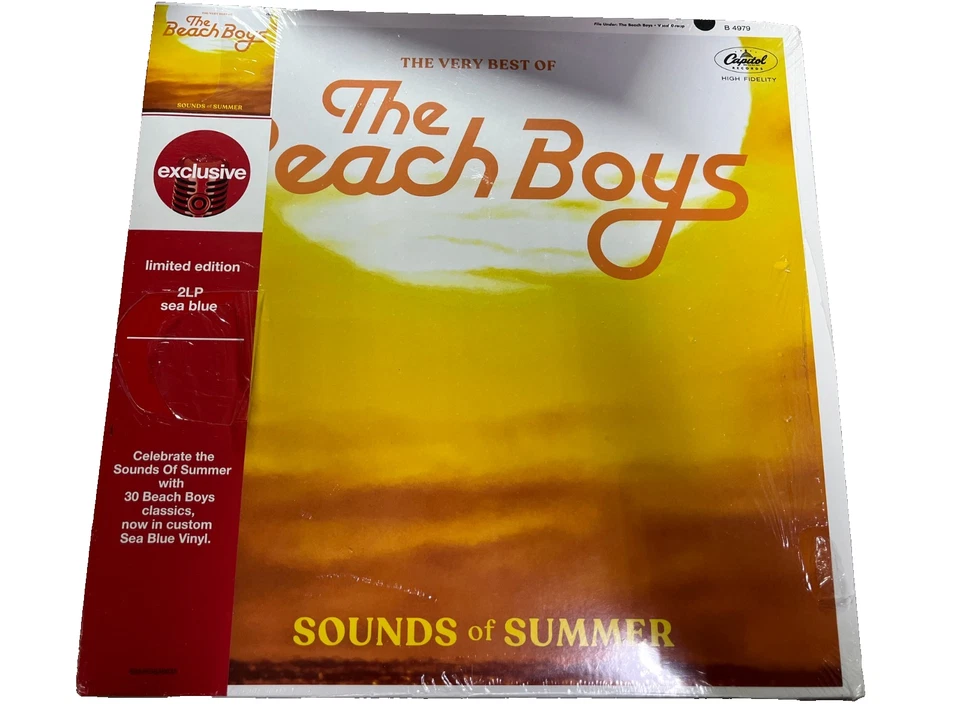 The Beach Boys - Sounds of Summer (Limited Edition, Sea Blue Vinyl 2 LP) USED !! - Image 1 of 1