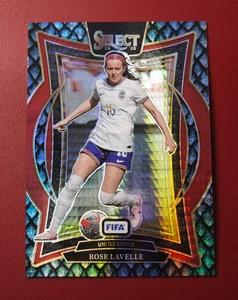 2024-25 Panini Select FIFA Terrace Blue Snakeskin Prizm Rose Lavelle #94 22/28 - Picture 1 of 2