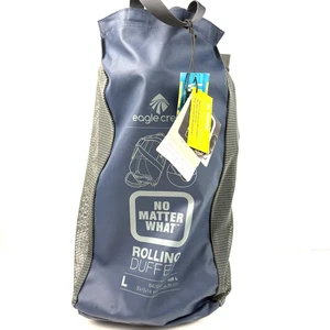 Eagle Creek Rolling Duffle Bag Large Blue No Matter What 105L 30x15x14 Travel - Picture 1 of 10