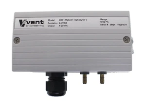 SONTAY PA-267-25 24VDC DIFFERENTIAL AIR PRESSURE SENSOR - Picture 1 of 4