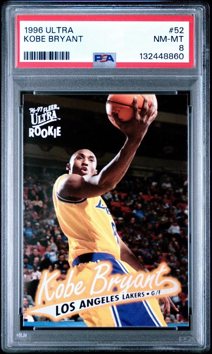 Kobe Bryant 8 Graded Rookie Basketball Trading Cards & Accessories