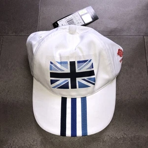 Team GB Rare White Olympic Baseball Athlete Cap London 2012 Adidas New With Tags - Picture 1 of 9
