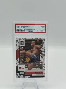 2023 Donruss UFC Ciryl Gane 30th Anniversary 06/30 PSA 9 - Picture 1 of 2