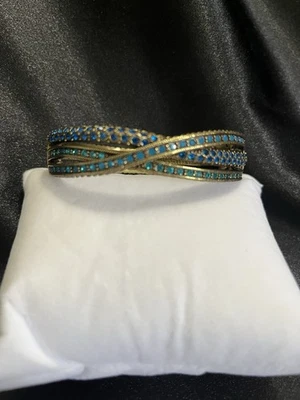 Pulsera Heidi Daus "Classic Kiss" Cristal Deco con Colores Aqua Foto 1 de 4