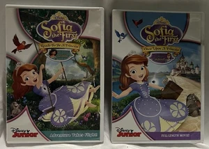 Disney SOFIA THE FIRST, 2 DVD Lot: Once Upon A Princess, Ready To Be A Princess - Picture 1 of 5