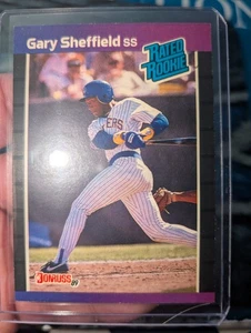 GARY SHEFFIELD ROOKIE 1989 Donruss RATED RC Brewers ~yankess! HOF? FREE SHIPPING - Picture 1 of 3