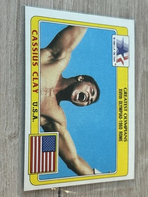 1983 Topps Greatest Olympians #92 Cassius Clay Boxing Mohamed Ali Card - Image 1 of 2