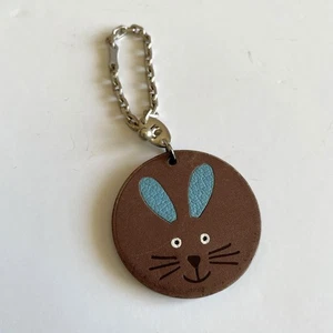 Hermes Tier Schlüssel Charm Hase 2011 braun Lederbox Frankreich Limited Edition - Bild 1 von 12