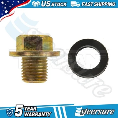Dorman - Tapón de drenaje de aceite de motor de grado automático para Toyota 4Runner 1985-2019 Foto 1 de 3
