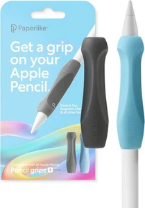 Paperlike Pencil Grips für Apple Pencil 1. & 2. Generation, USB-C & Pro - Bild 1 von 5
