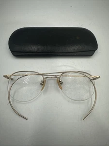 True Vintage Gold Brille gemarkt Shuron 1/10 12K GF Drahtrand Brille - Bild 1 von 6