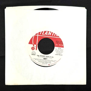 ABBA The Winner Takes It All Promo 45 RPM 7" Single DJ Copy Stereo Mono 70s Pop - Picture 1 of 11