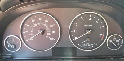 X3 2015-2017 OE velocímetro calibre grupo 86 k millas BMW Foto 1 de 4