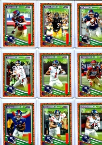 2025 Score-A-Treat Football New York Giants Team Set 14 Base Cards - Picture 1 of 2