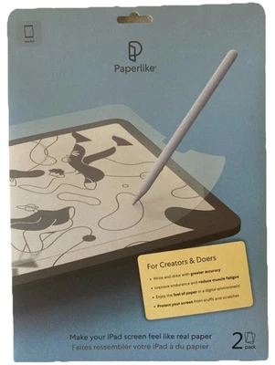 Paperlike Matte Screen 2 Pack Protector For iPad 10.2" 2019/20/21 - Image 1 of 2