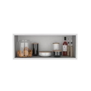Wally 30" Wide x 12"H Wall Cabinet White MDF - Picture 1 of 5