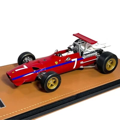 Modellino F1 Tecnomodel 1/18 Ferrari F312 F1/68 GP Watkins Glen 1968 #7 D. Be... - Immagine 1 di 4