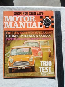1970 Magazine Datsun 6 VW 1600 Mini K Beetle Toyota Corolla 1200 Corona Franklin - Bild 1 von 13
