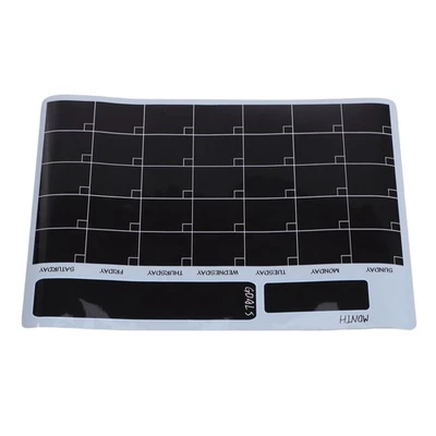 Magnet Dry Erase Fridge Calendar Wall Reusable PET Whiteboard Monthly Planner - Image 1 of 4
