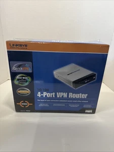 Linksys RV042 Dual WAN VPN Router 4'port LAN Rev 1.1 z oryginalnym pudełkiem - Zdjęcie 1 z 6