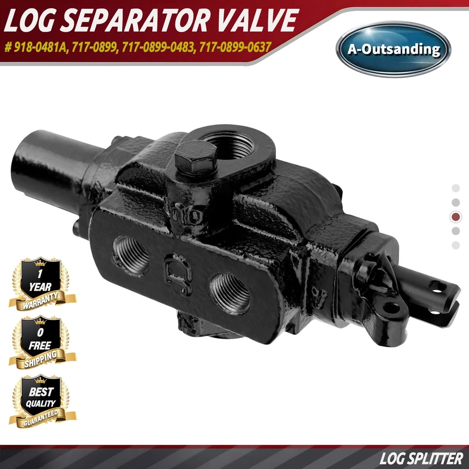 Válvula de control divisor de troncos para LS27 LS27T LS33T 522LS 831LS 918-0481A 917-0899 Foto 1 de 4