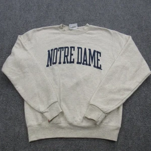 Sudadera Notre Dame Para Hombres Pequeña NCAA Colegio Baloncesto Campeón Cuello Redondo - Imagen 1 de 15