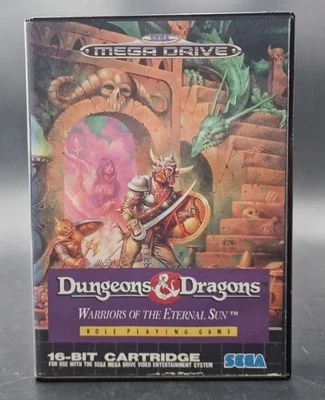 Dungeons & Dragons Warriors of the Eternal Sun SEGA Megadrive Mega Drive CIB PAL - Photo 1/4