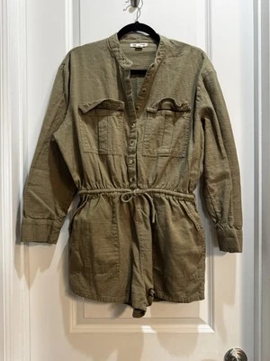 Pantalones Cortos Mameluco Billabong Verde Medio Cuello Alto Manga Larga Cordón Foto 1 de 4