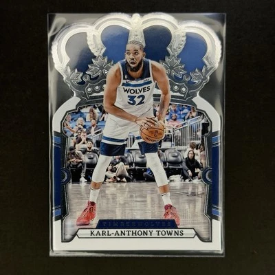 Karl-Anthony Towns 2023-24 Panini Crown Royale - Die Cut #12 KAT New York Knicks - Image 1 of 2