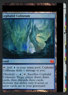 ***FOIL Cephalid Coliseum NFC Miscut** MTG From the Vault Lands Magic Kid Icarus - Image 1 of 2
