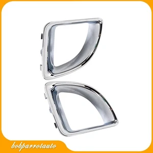 2Pc Front Air Duct Frame Chrome Plastic for Clubman R55 R56 R57 R58 Roadster R59 - Picture 1 of 8