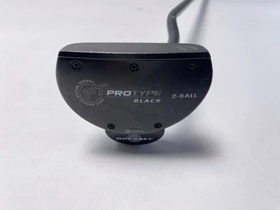 Odyssey Protype Black 2-Ball Putter 35" Mens RH - Image 1 of 4