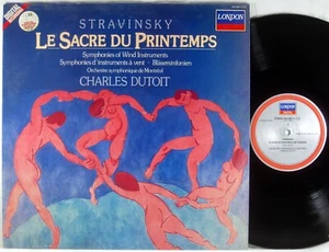 LONDON DIGITAL 1985 Stravinsky DUTOIT Le Sacre du Printemps 414 202-1 EX+ - Picture 1 of 2