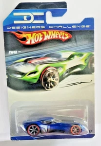 RUOTE CALDE 2007 DESIGNERS CHALLENGE HW40 BLU VHTF - Foto 1 di 6