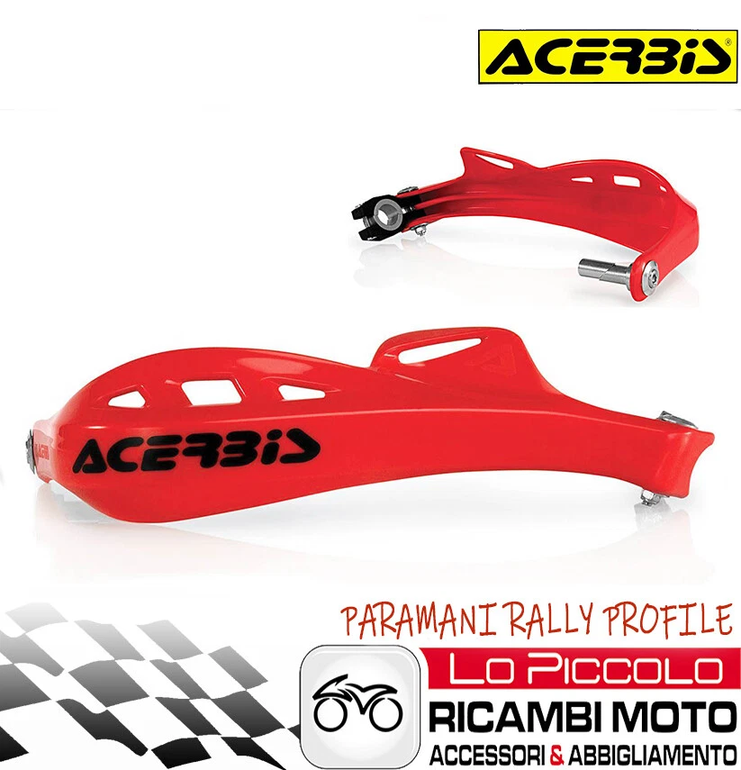 PARAMANI ACERBIS RALLY PROFILE ROSSO 110 + KIT MONTAGGIO