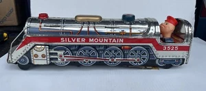 Vintage Silver Mountain Express Train 3525 - NOT WORKING Taped Battery Door - Picture 1 of 10