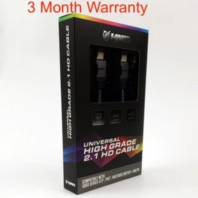 KMD Universal High Grade 2.1 HD Cable 10 FT - Image 1 of 4