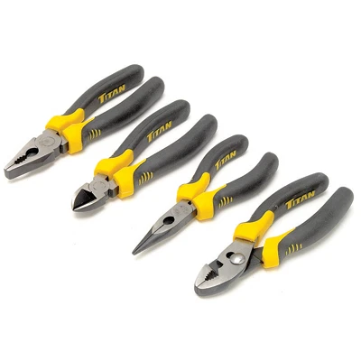 Titan Tools 18404 Pliers Set 4 Piece - Image 1 of 1