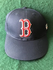 Boston Red Sox Youth Ball Cap Hat Adjustable Baseball - Navy Blue With Red Logo. - Picture 1 of 6