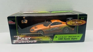 Racing Champions Die Cast 1:24 Fast & Furious 1995 Toyota Supra New Dom RARE - Picture 1 of 5