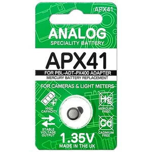 *FITS PX400 MR-42 Adapter* 1.35V Replacement Battery MADE IN UK - Picture 1 of 3
