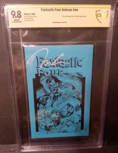 🔥🔥FANTASTIC FOUR ASH CAN SIGNED BY JIM LEE CBCS 9.8 EXTREMELY RARE🔥🔥 - Picture 1 of 7