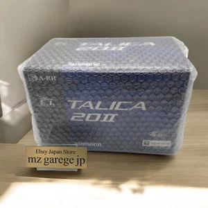 SHIMANO TALICA 20II 20 II CAM 2-SPEED Mono Drag CAM FISHING REEL NEW FedEx - Picture 1 of 20