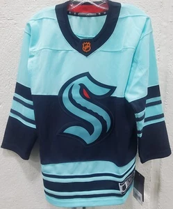 Seattle KRAKEN Youth Jersey L/XL ($90 Retail) - Picture 1 of 7