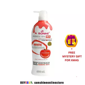 500ml : A Bonne Miracle Spa Milk UV Whitening Lotion with Tomato Extract - Picture 1 of 11