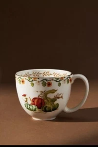 Anthropologie Inslee Fariss Autumn's Bounty Becher Tasse Steinzeug Kürbisse Kürbisse - Bild 1 von 1